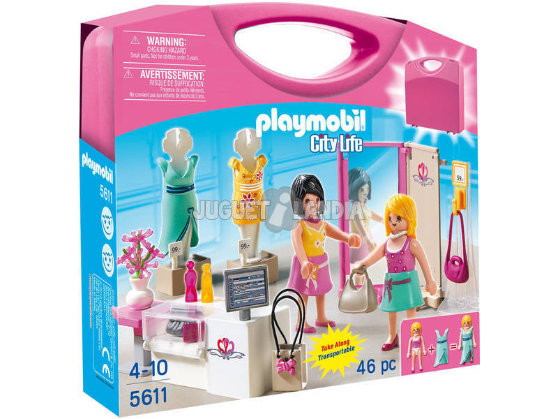 Playmobil-Carrying Case Shop