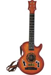 Instrumento Musical Guitarra Acústica Infantil 80x29x6cm