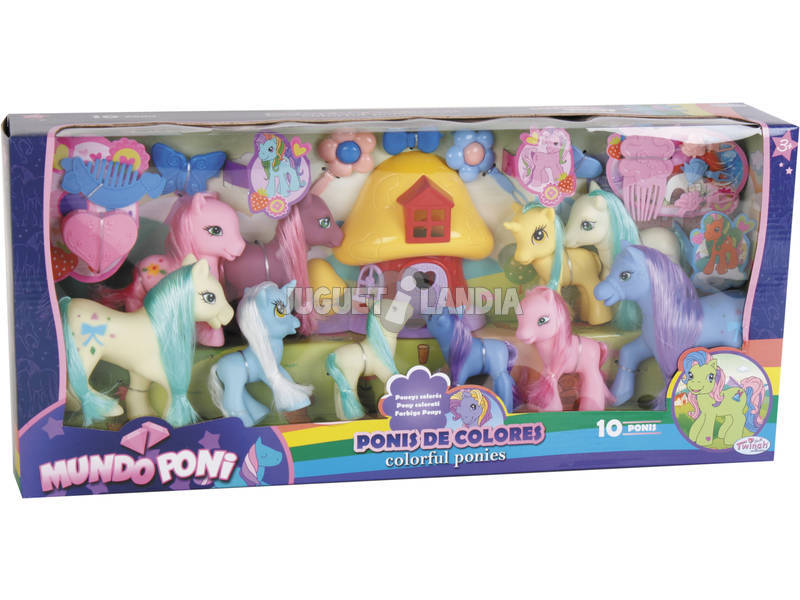 Famiglia Di 10 Ponys 
