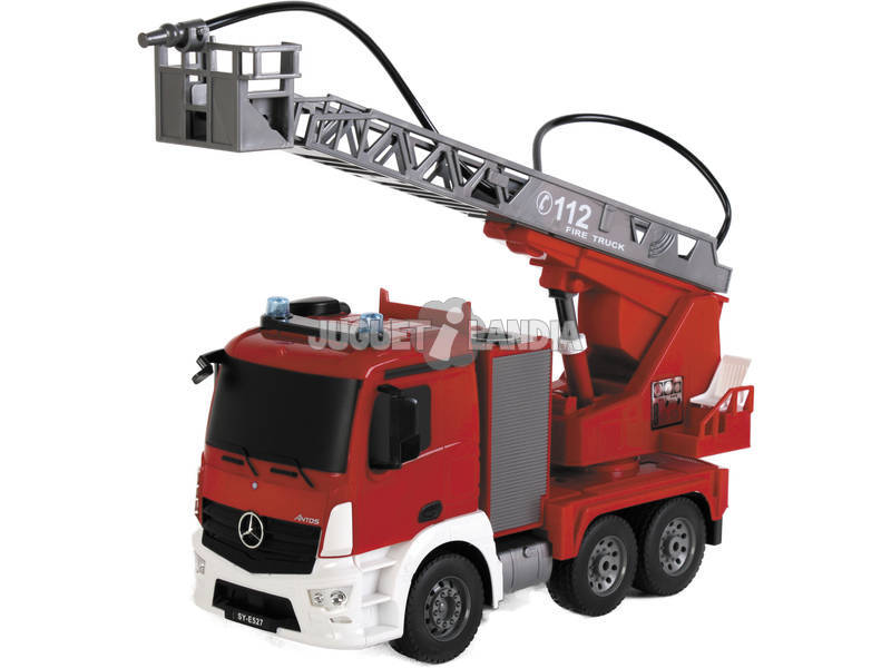 Veicolo telecomandato 1:20 Camion Antincendio Mercedes Antos fire truck