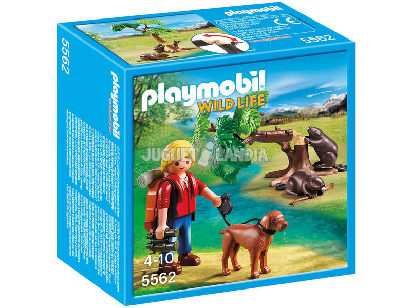 Playmobil Randonneur avec castors