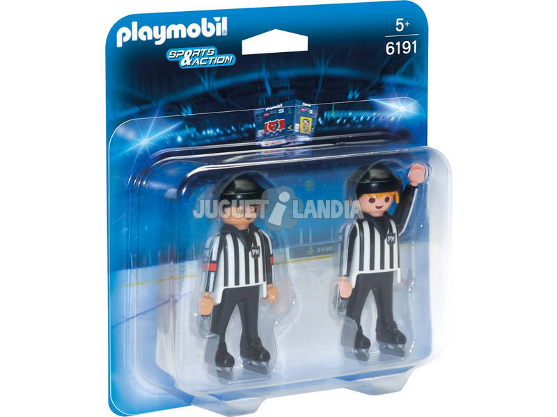 Playmobil Arbitres Hockey Sur Glace