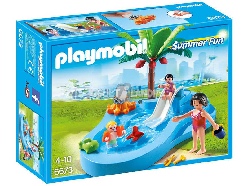 Playmobil Piscina para Niños con Bebé