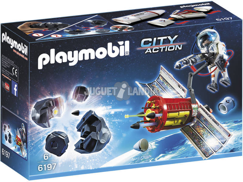 Playmobil Satelite con Laser para Meteoritos 6197