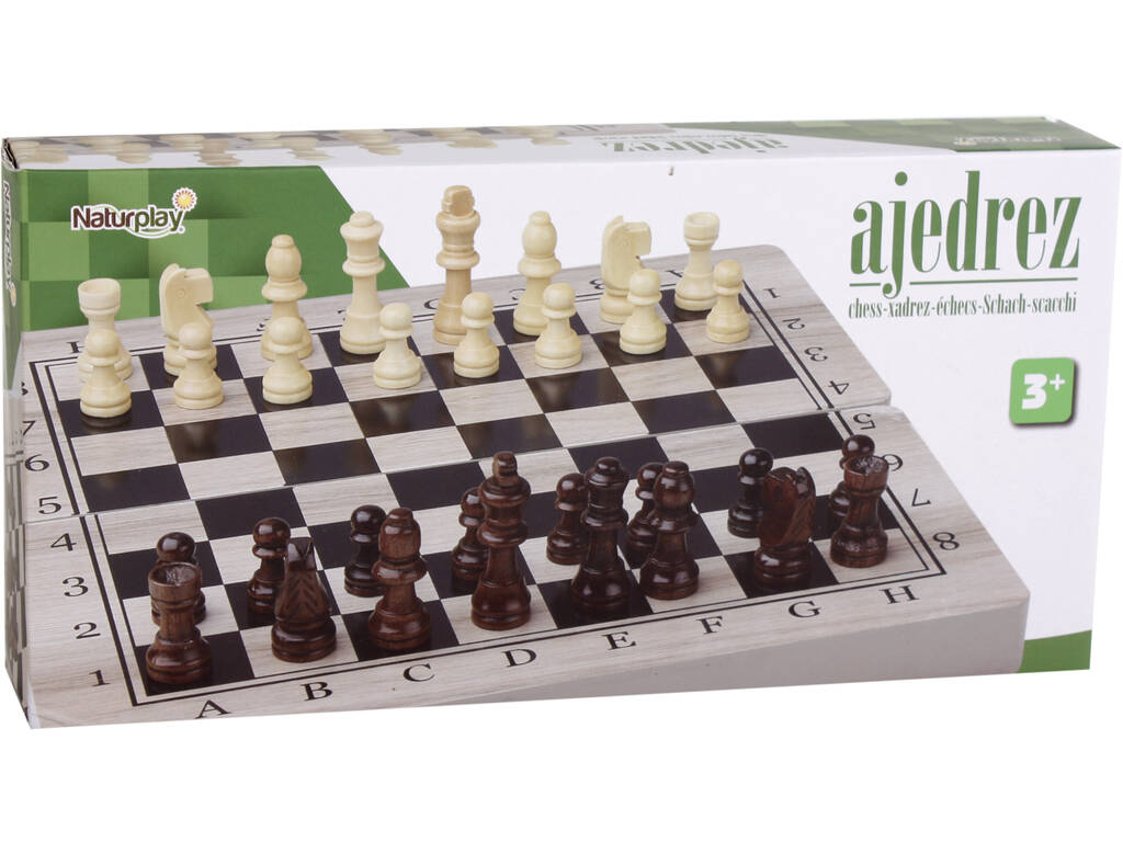 Klassisches Holz Schach