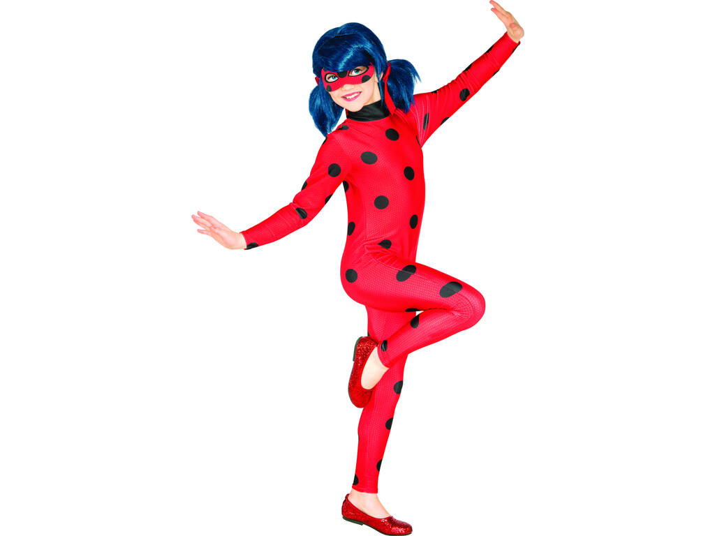 Wundersames Mädchen Kostüm Ladybug Classic T-L Rubies 620794-L