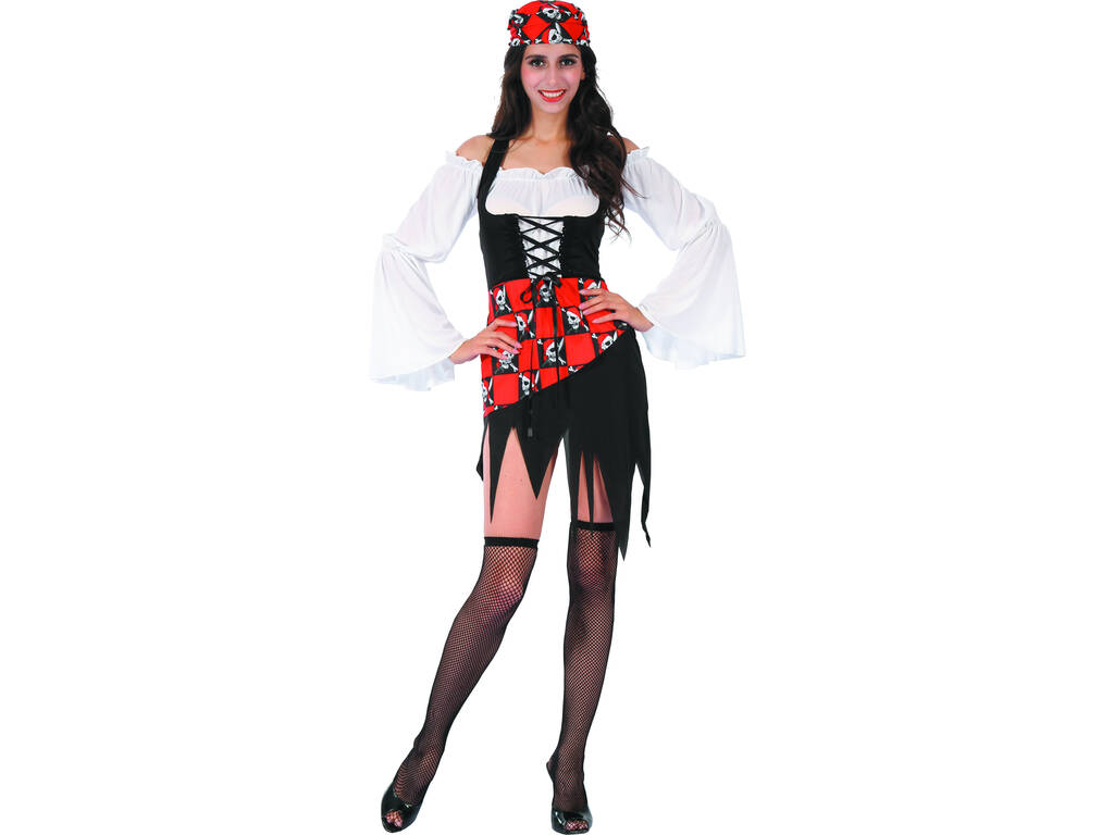 Disfraz Pirata Chica para Mujer Talla S