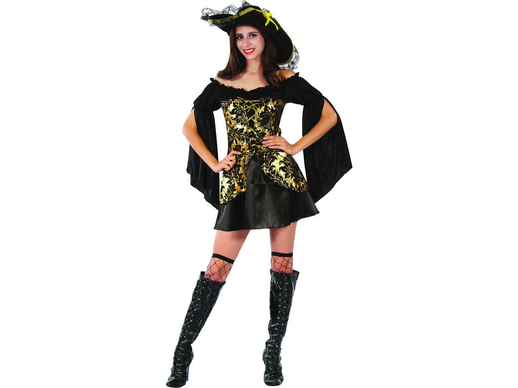 Disfraz Capitana Pirata Mujer Talla S