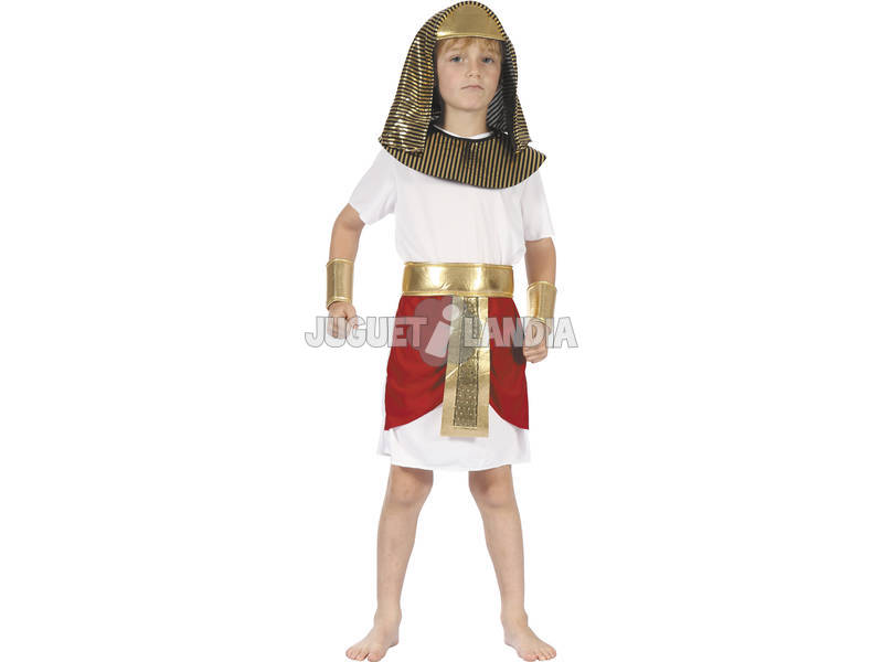 código Desviación imitar Disfraz Faraón para Niño Talla S - Juguetilandia