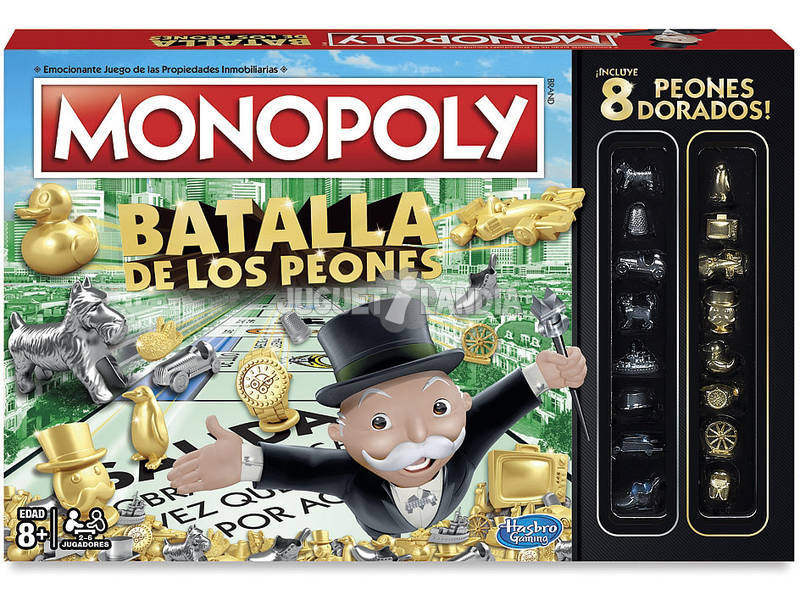 Jogo de Tabuleiro Monopoly Batalha dos Peões HASBRO GAMING C0087