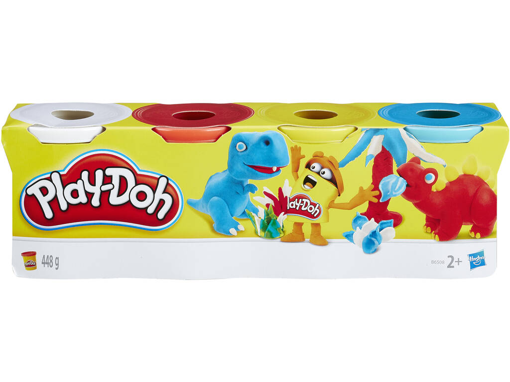 Play-doh Pack 4 Botes Hasbro B5517