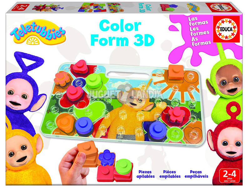 Color Form 3D Teletubbies
