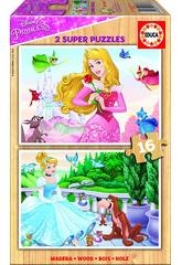 Puzzle 2x16 Princesas Disney