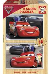 Puzzle 2x16 Cars 3 Educa 17172