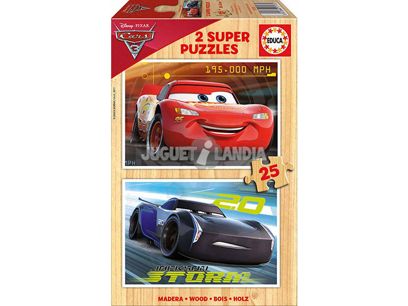 Puzzle 2x25 Cars 3 Educa 17173