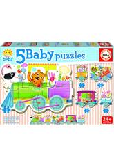 Baby Puzzle Le Train des Animaux