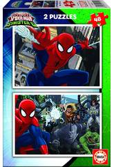 Puzzle 2X48 Spider-Man