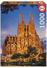 Puzzle 1000 Peças Sagrada Família 68x48 cm EDUCA 17097