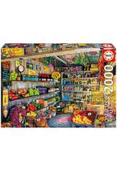 Puzzle 2000 Tienda De Comestibles Educa 17128