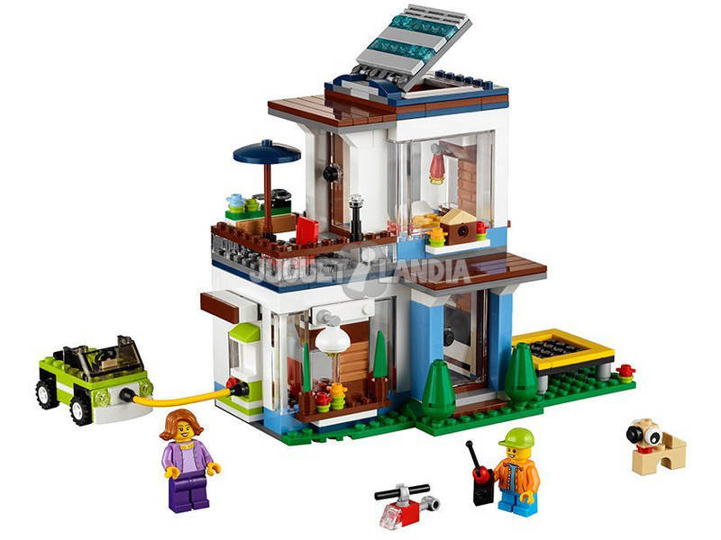 Criador de Lego Modern House 31068