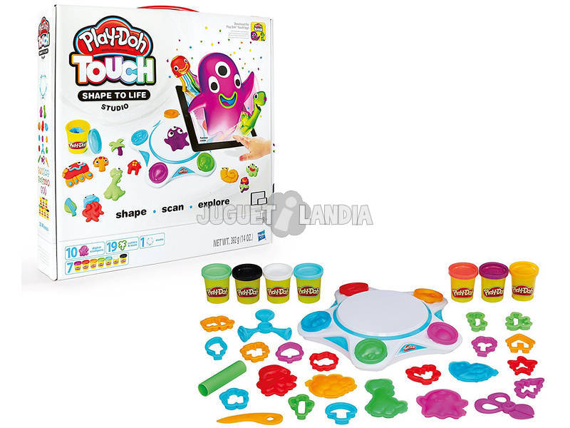 Play-Doh Touch Shape to life