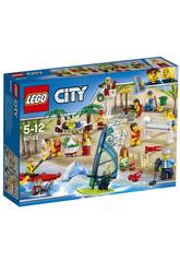 Lego City Pack Figuras Diversão na Praia 