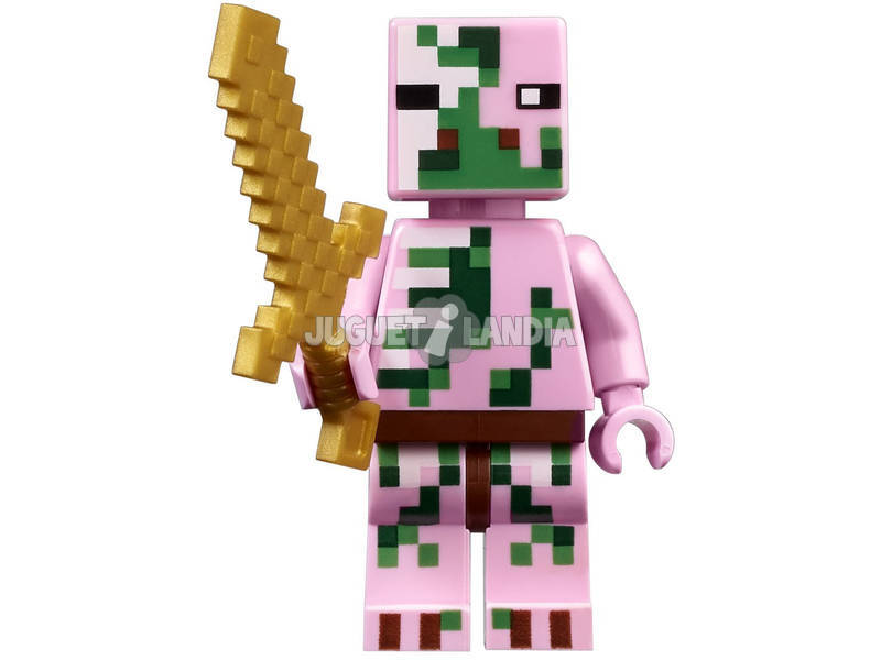 lego minecraft tren del infierno