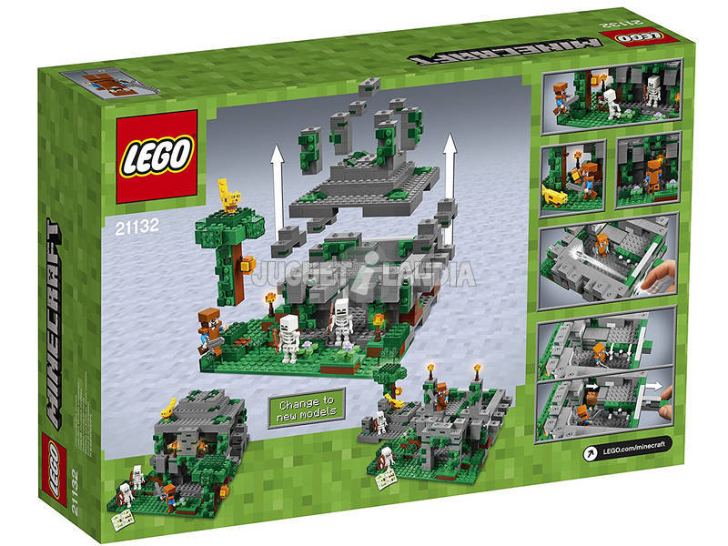 lego minecraft templo submarino