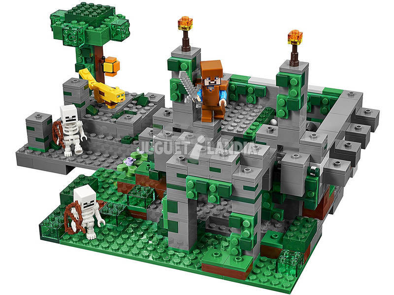 lego minecraft templo submarino