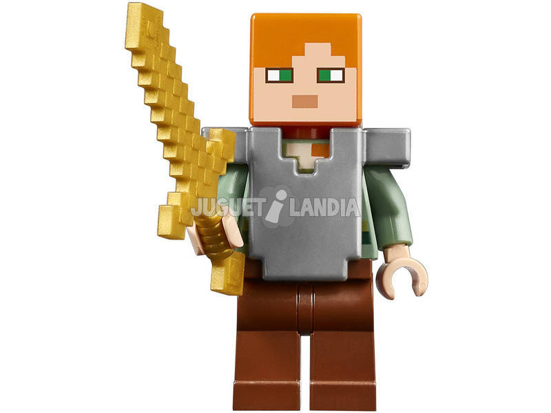 lego minecraft cabaña de la bruja