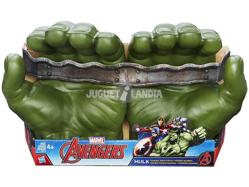 Punhos Hulk Avengers 23x18x10 cm HASBRO B5778