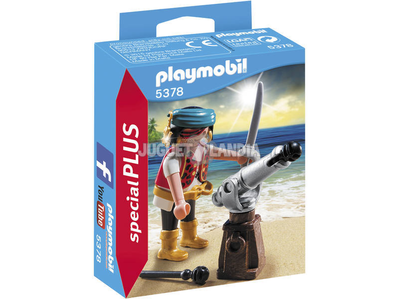 Playmobil Pirat mit Kanone 5378