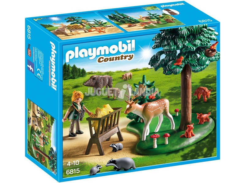 Playmobil Guardaboschi con Animali