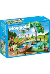 Playmobil Lake com animais