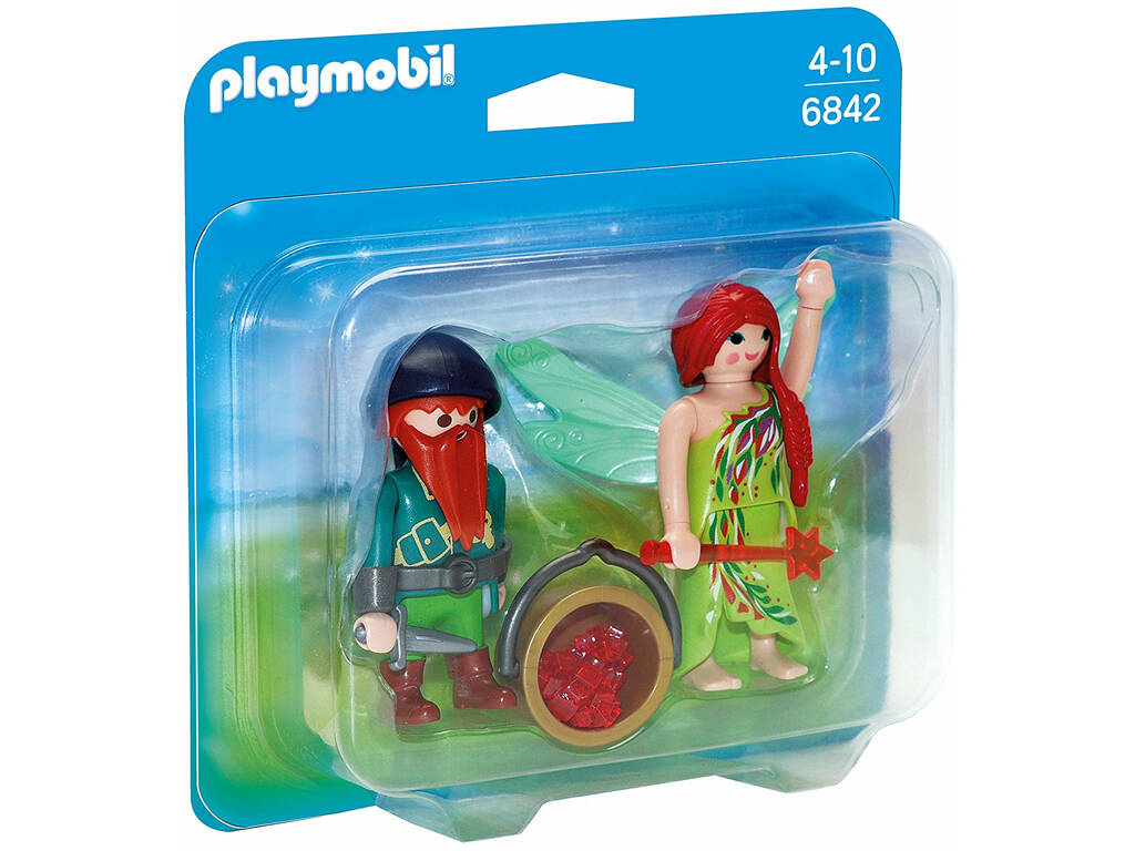 Playmobil Duo Pack Gnomo e Fatina 6842