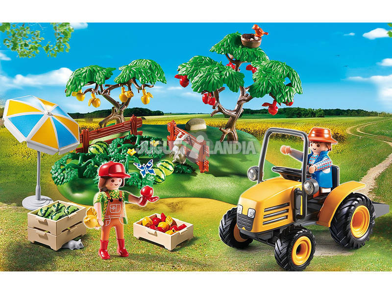 playmobil cosecha de la huerta