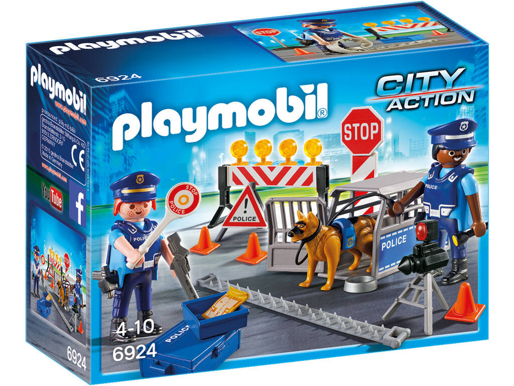 Playmobil Control de Policía 6924