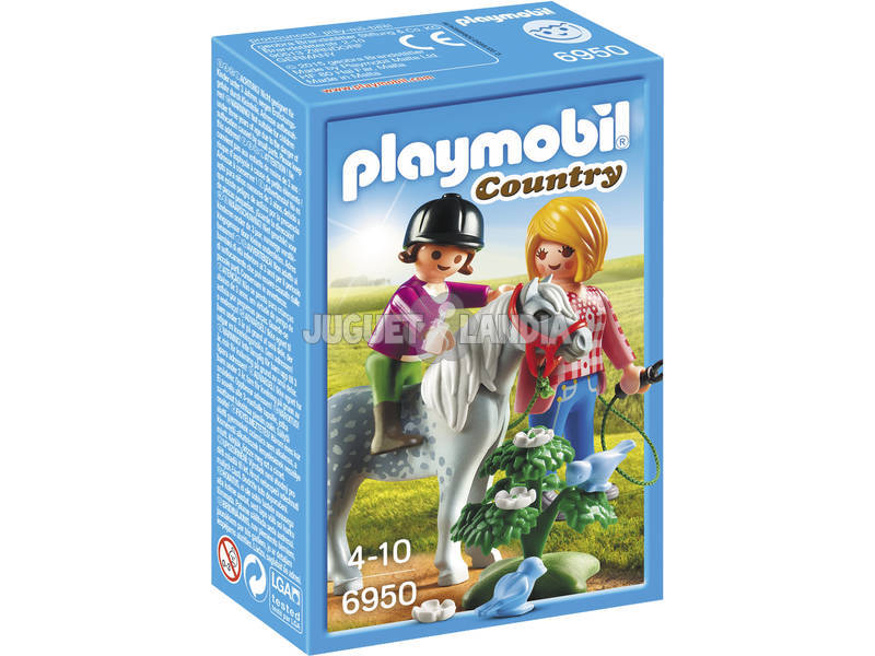 Playmobil Paseo con Poni 6950