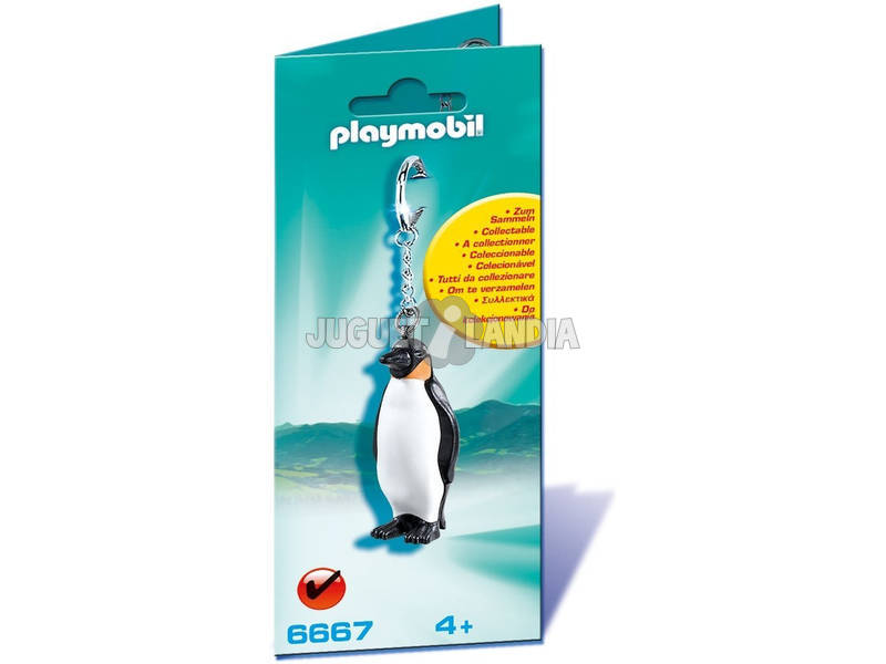 Playmobil Llavero de Pingüino 6667