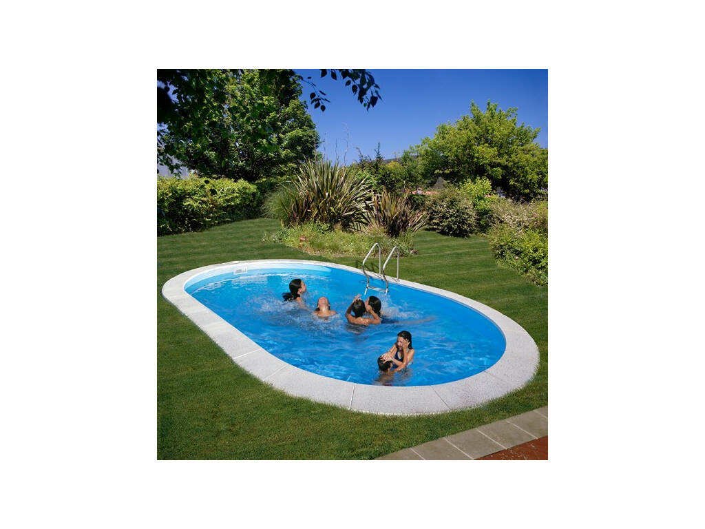 Eingebauter Pool Gre Moorea 600x320x150 cm. Gre KPEOV6059M