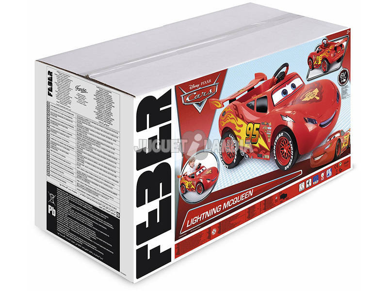 coche feber cars lightning mcqueen 6v