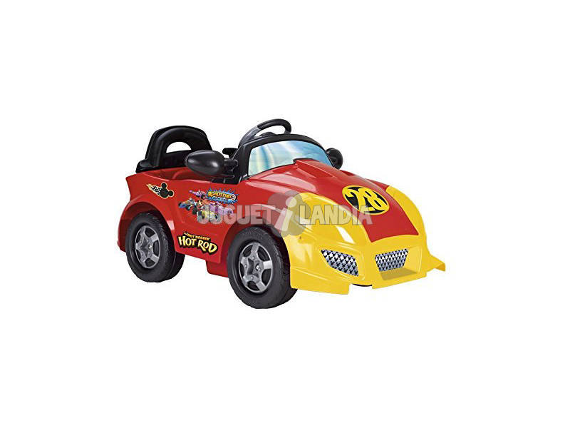 Coche 6v. Mickey and The Roadster Racers