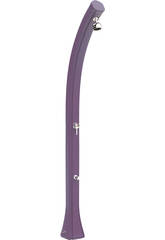 Douche Solaire Happy Pourpre Avec Rince-Pieds Poolstar DS-H122VO 