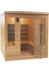 Sauna Infrarrojos Apollon Club - 4/5 Plazas Poolstar SN-APOLLON-4S 