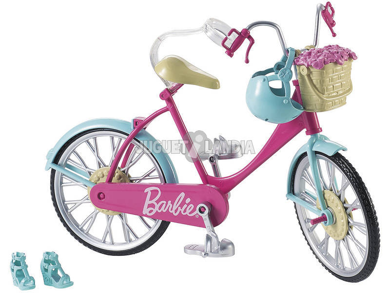 Barbie Bicicleta con Cesta de Flores Mattel DVX55