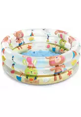 Piscine Gonflable 3 Boudins Dinosaure 61 x 22 cm Intex 57106