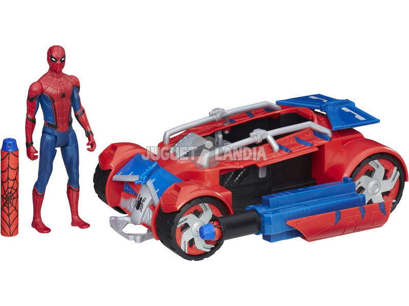 Vehículo Spiderman City 15 Cm Hasbro B9703