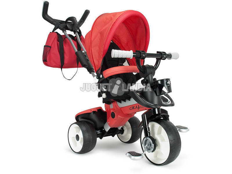 Tricycle Evolution City Max Rouge Injusa 3271 