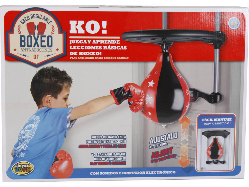Set Da Boxe Per Bambini Regolabile Con Supporto E Guanti – Perfetto Per Piccoli Pugili Dai 3 Ai 10 Anni