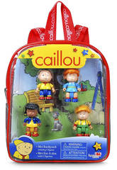 Caillou Mini sac � dos avec 5 figurines